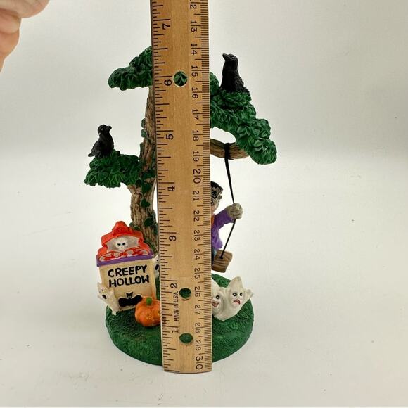 Vintage Halloween Town Frankenstein’s monster Spooky Tree Swing Figurine - Picture 5 of 9